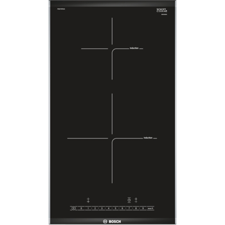 Bosch - Hob - PIB375FB1E - Induction - Number of burners/cooking zones 2 - Touch - Timer - Black