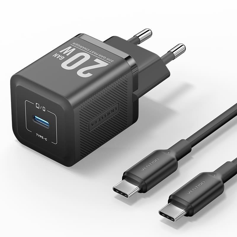 MOBILE CHARGER WALL USB +CABLE/20W TZ-FEPB0-EU-01 VENTION