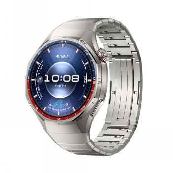 Huawei - WATCH GT 6 Pro 46mm - Smart watch - GPS (satellite) - AMOLED - 1.47 inches - Waterproof - Titanium
