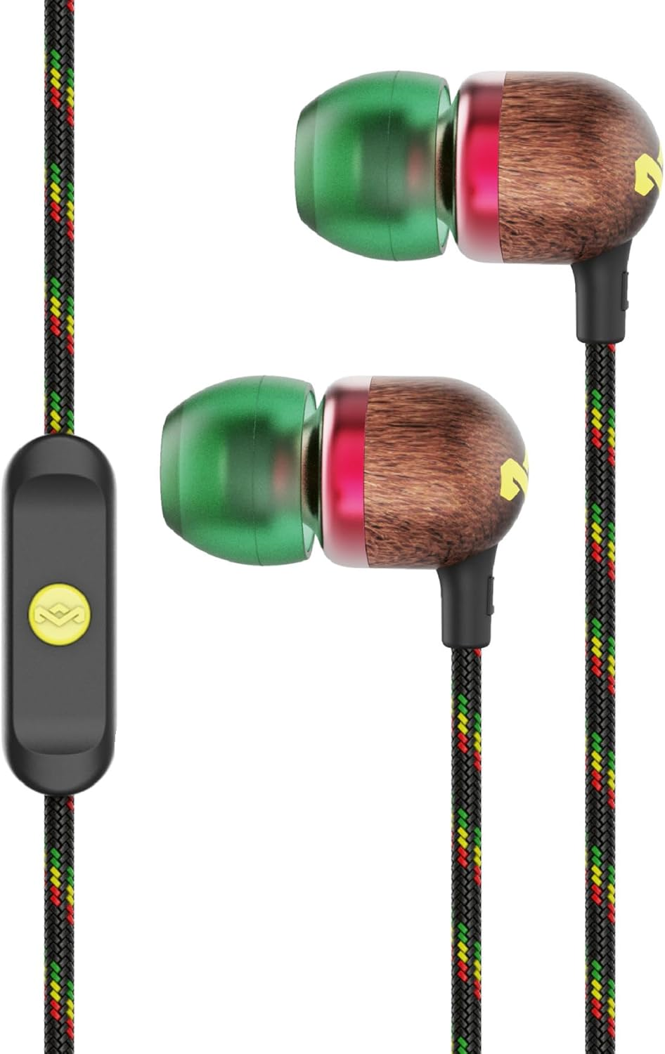 Marley - Earbuds - Smile Jamaica - Wired - In-ear - Microphone - Rasta