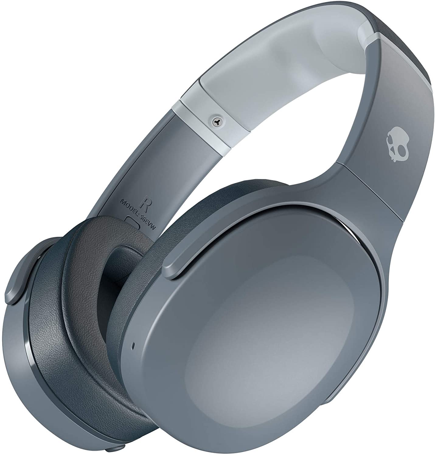 Skullcandy - Wireless Headphones - Crusher Evo - Wireless - Over-Ear - Microphone - Chill Grey