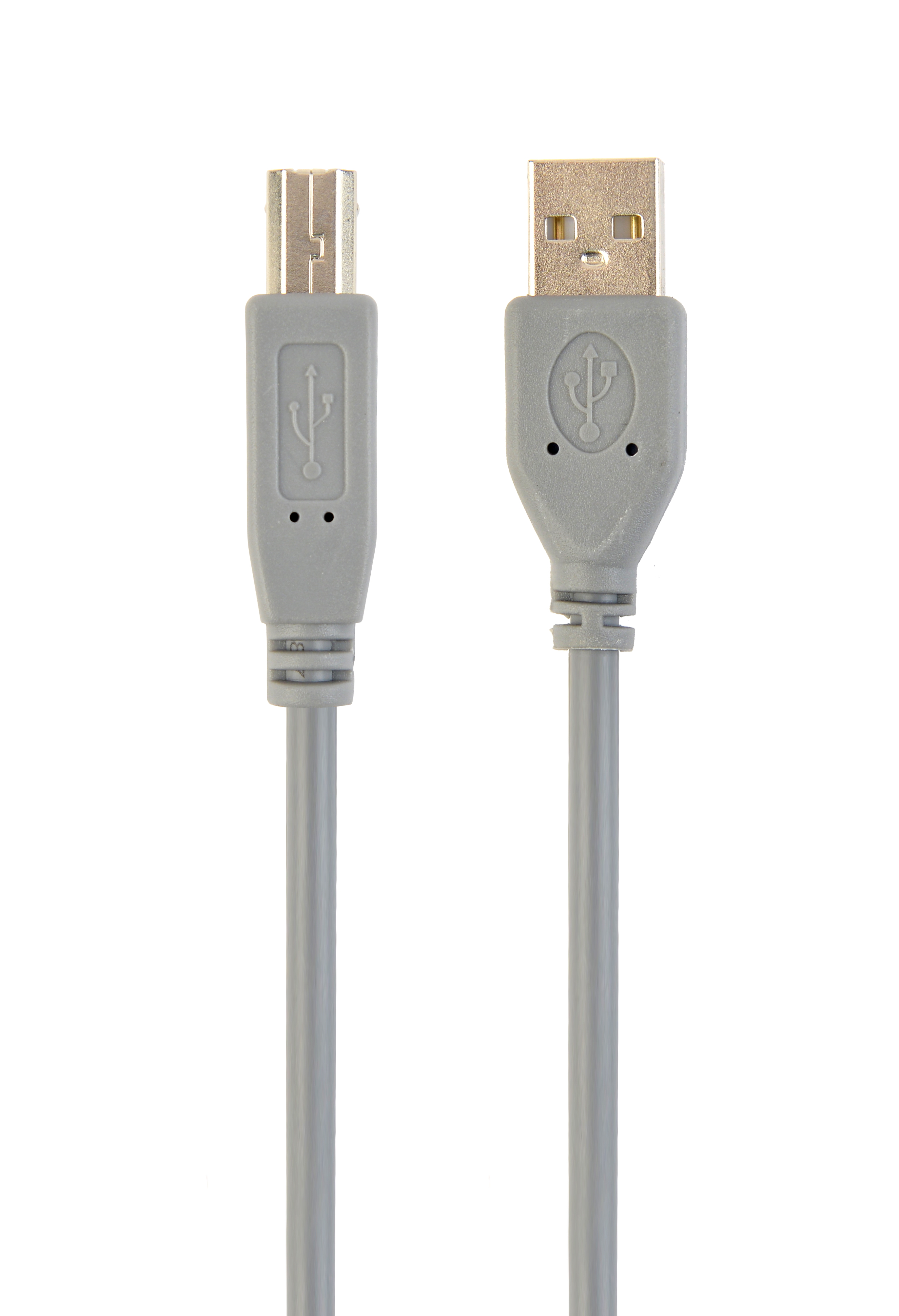 Cablexpert CCP-USB2-AMBM-6G USB 2.0 A-plug B-plug 6ft cable, grey color - Cablexpert - CCP-USB2-AMBM-6G - USB 2.0 A-plug B-plug 6ft cable