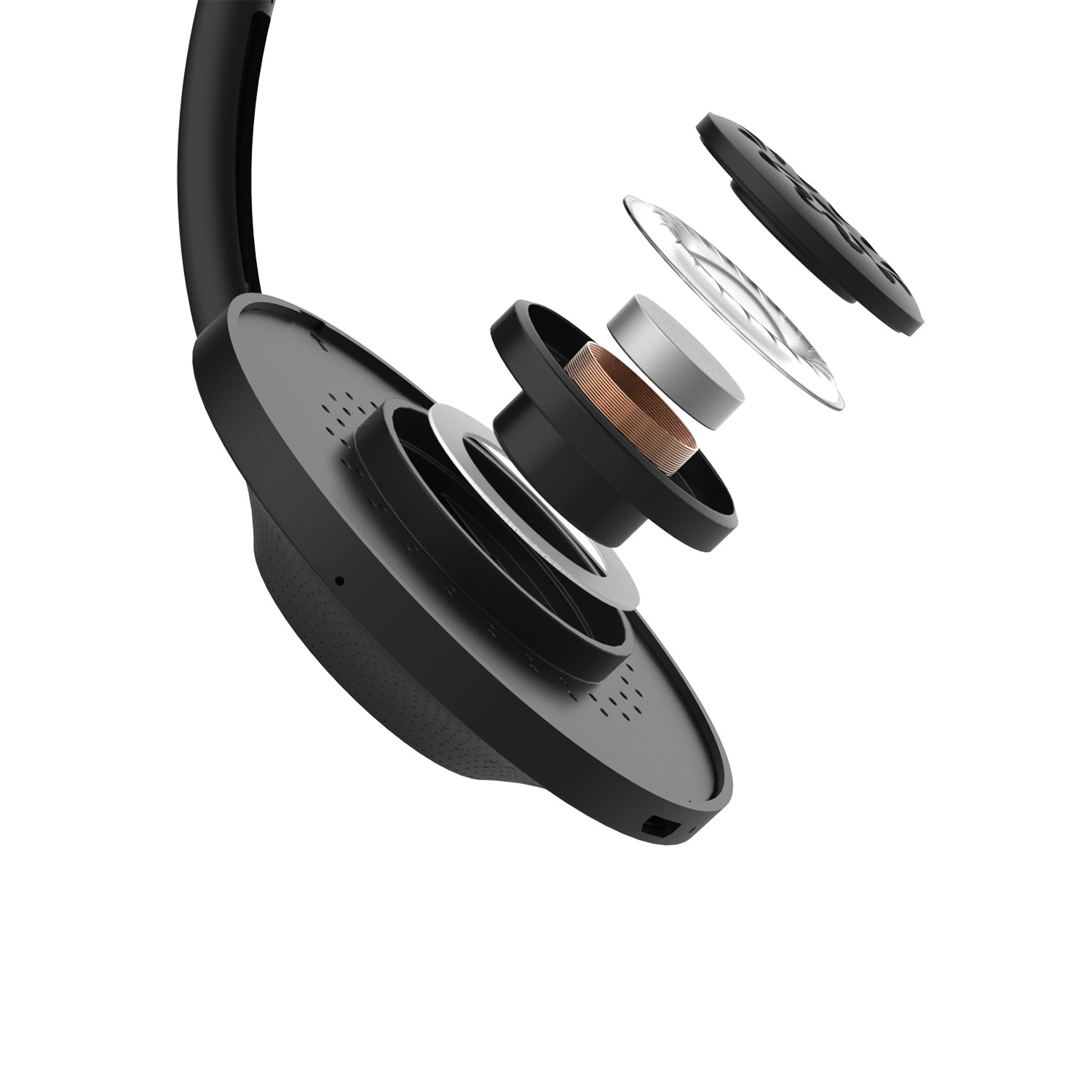 Koss - Headphones - KPH7 - Bluetooth - Over-Ear - Microphone - Black