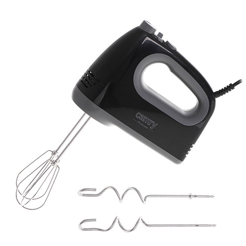 Camry - Hand mixer - CR 4220b - Hand Mixer - 300 W - Number of speeds 5 - Turbo mode - Black