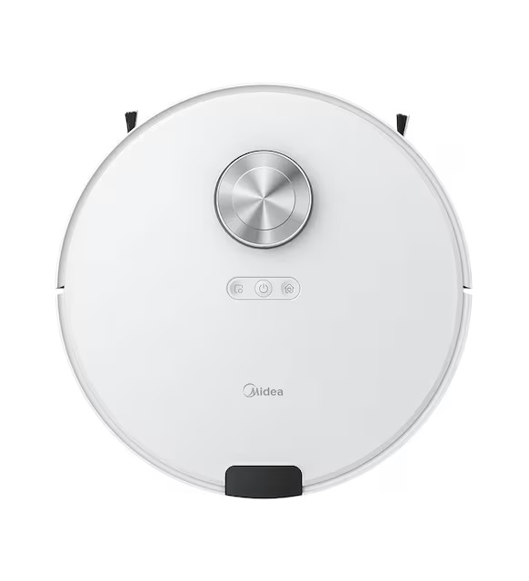 Midea - Robot Vacuum Cleaner - M9 - Wet&Dry - Operating time (max) 180 min - Lithium Ion - 5200 mAh - Dust capacity 0.25 L - 4000 Pa - White
