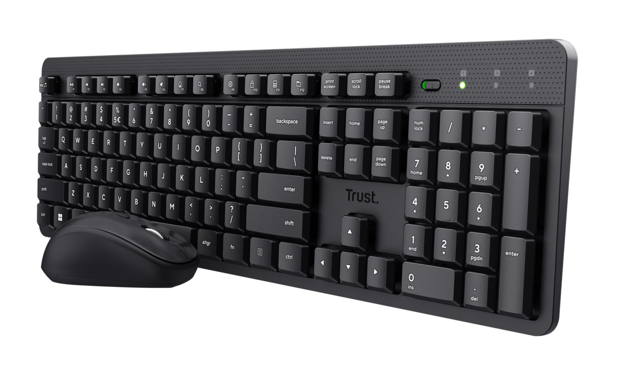 KEYBOARD +MOUSE ODYII WRL OPT./ENG 25018 TRUST