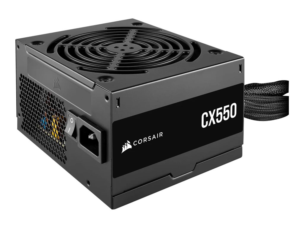 Corsair - 80 PLUS Bronze ATX Power Supply (EU) - CX Series CX550 - 550 W