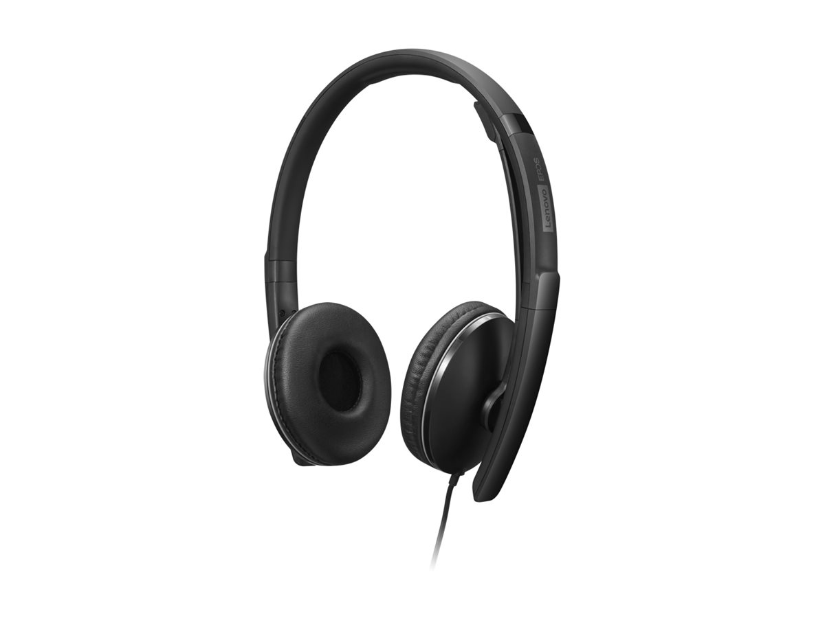 Lenovo - ANC Headset Gen2 (Teams) - 4XD1M45627 - Wired - Black
