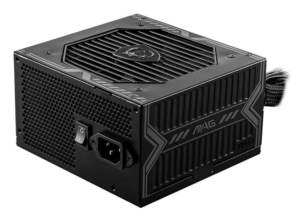 Power Supply|MSI|550 Watts|Efficiency 80 PLUS BRONZE|PFC Active|MAGA550BN