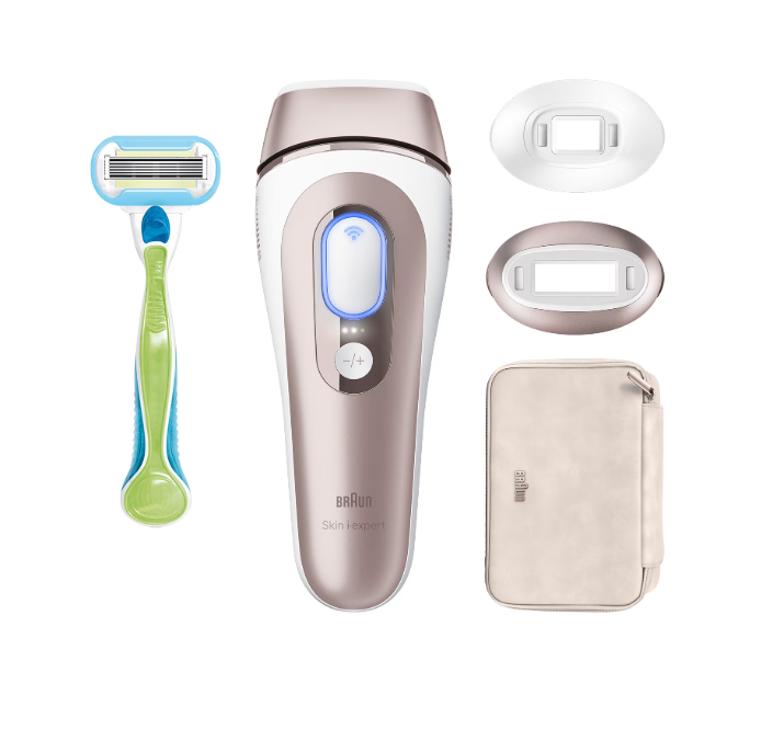 Braun - IPL Epilator - PL7147 Skin i·expert - Number of power levels 10 - White/Pink