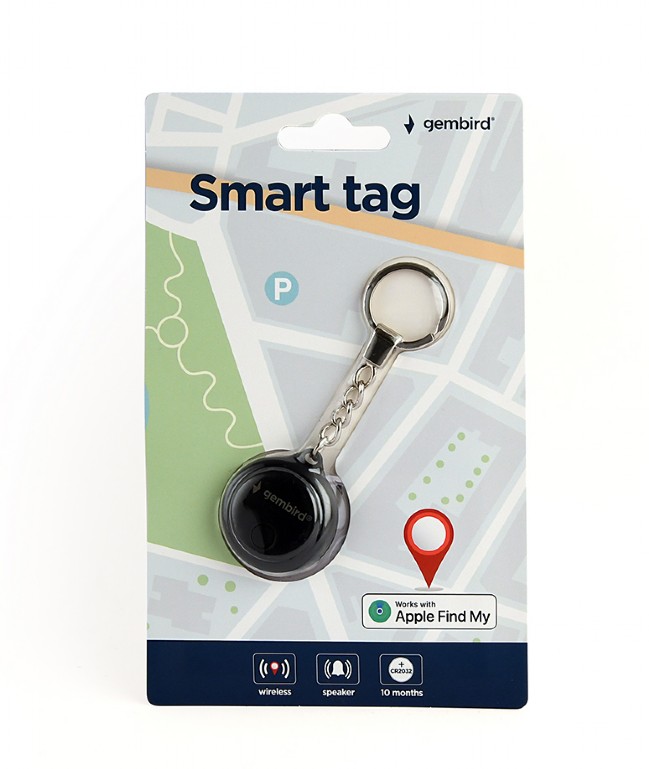 Gembird Smart Tag - TA-TAG-01-BK - Black
