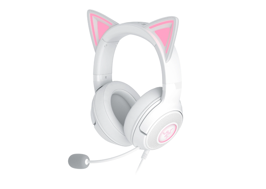 Razer - Headset - Kraken Kitty V2 - Wired - Over-ear