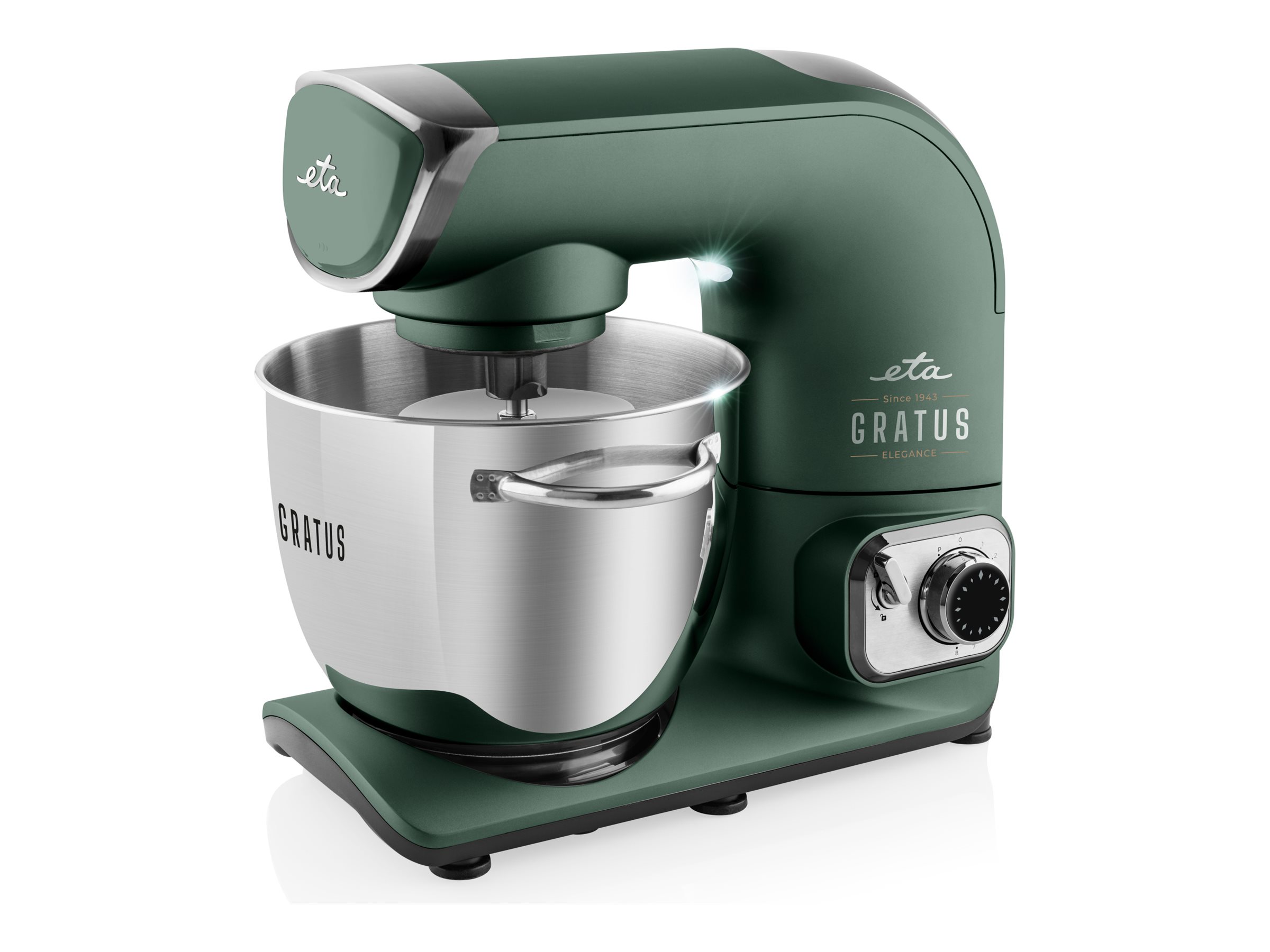 Gratus EVO Elegance ETA102890325 - ETA Kitchen machine - 1500 W - Number of speeds 8 - Bowl capacity 5.5 L - Green