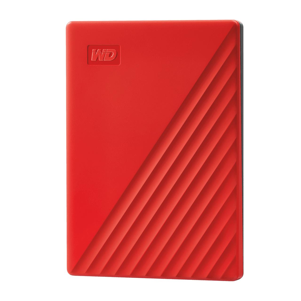 External HDD|WESTERN DIGITAL|My Passport|4TB|USB 2.0|USB 3.0|USB 3.2|Colour Red|WDBPKJ0040BRD-WESN