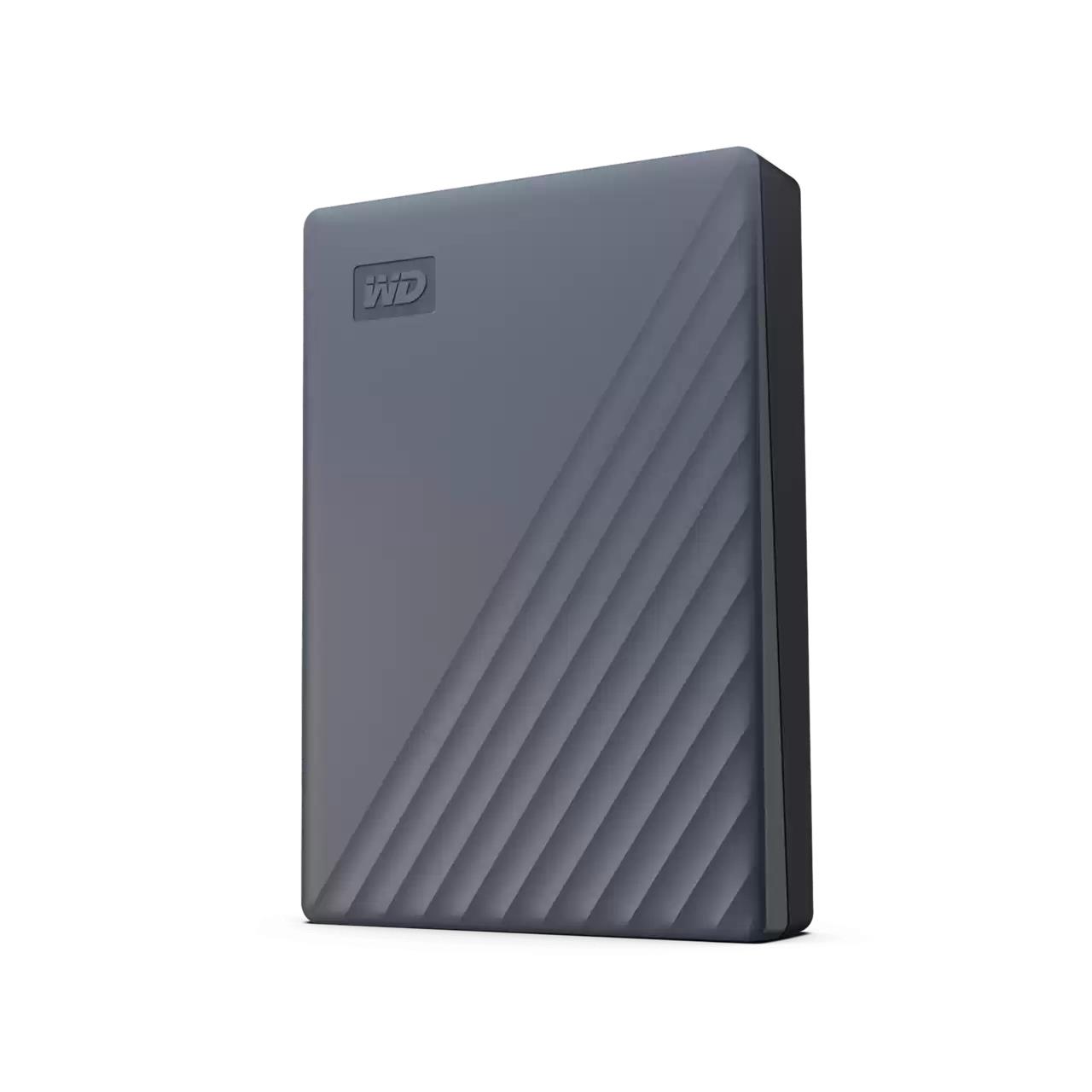 External HDD|WESTERN DIGITAL|My Passport|WDBRMD0050BGY-WESN|5TB|USB-C|Colour Grey|WDBRMD0050BGY-WESN