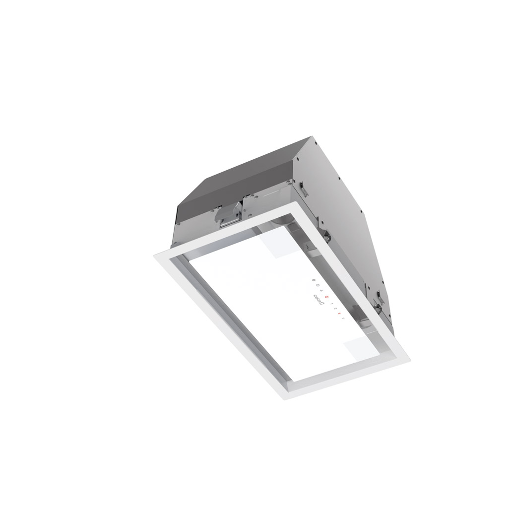 CATA Hood - GC DUAL 45 GWH/A - Canopy - Energy efficiency class A - Width 49.2 cm - 820 m³/h - Touch sensitive - LED - White