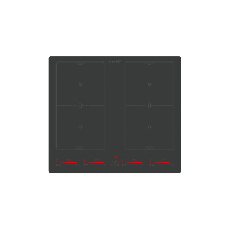 CATA IFSB 6460 MB - Hob - Induction - Number of burners/cooking zones 4 - Touch control - Matte Black - Timer