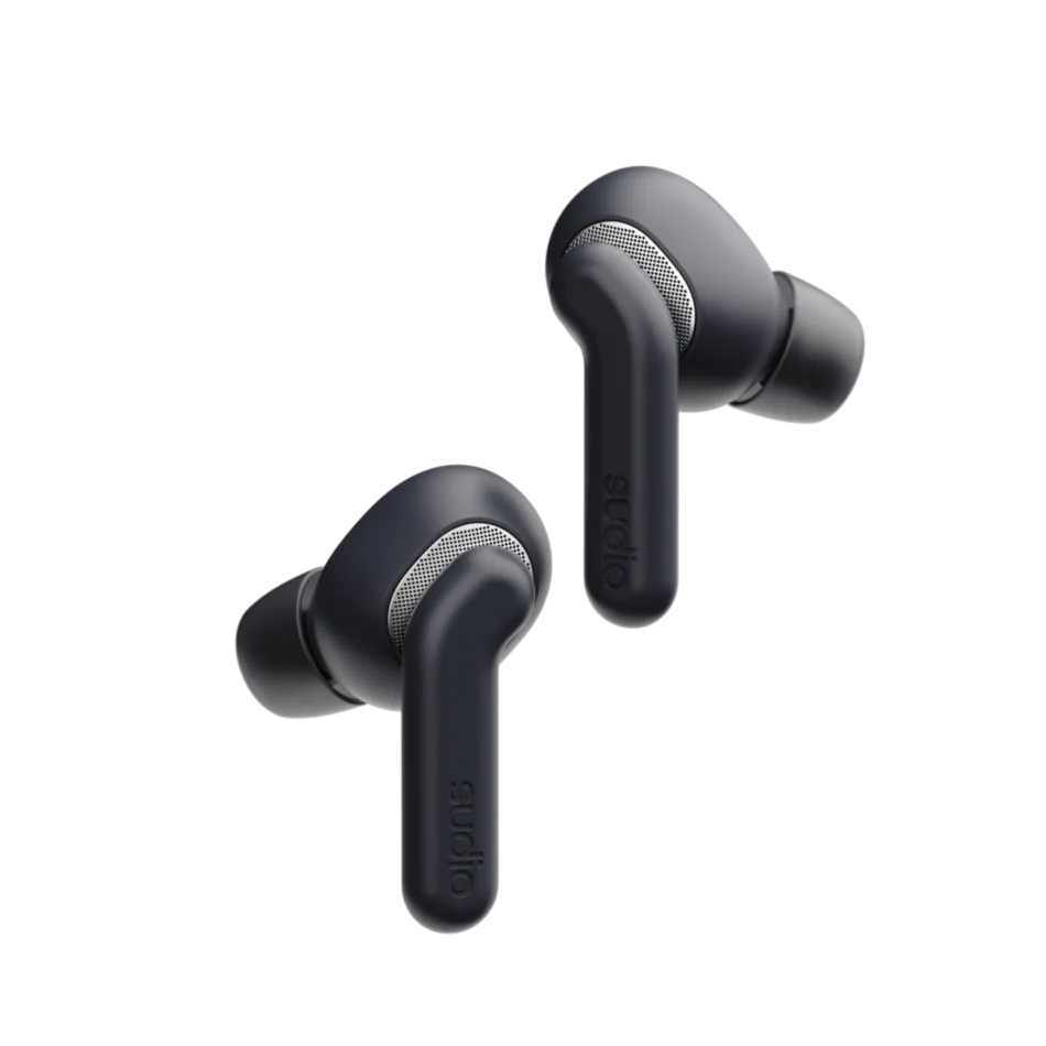 Sudio Earbuds - E4 Pro - Bluetooth - In-ear - Microphone - Midnight Black - Noise canceling - Noise reduction