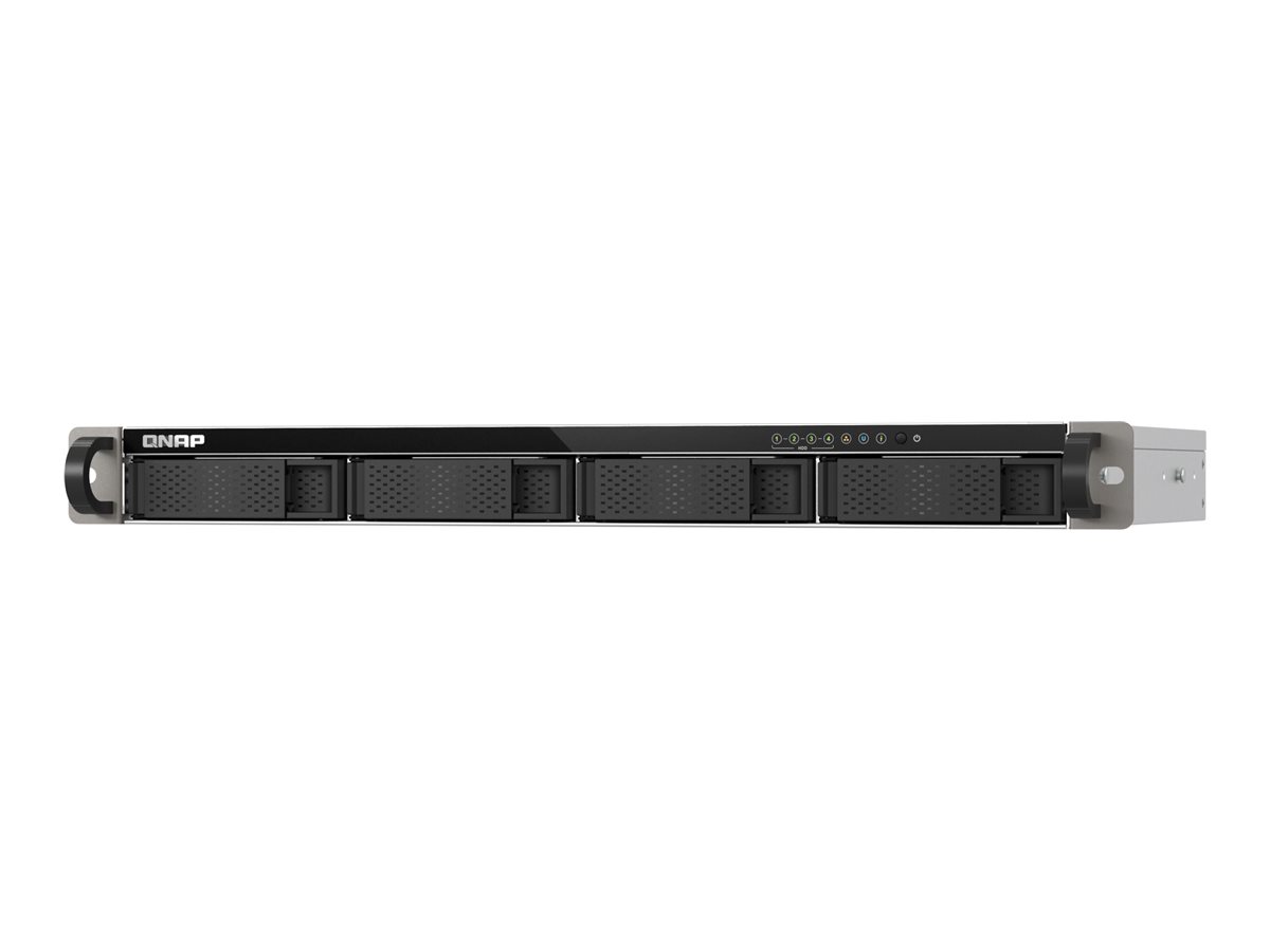 QNAP 4-bay ARM quad-core NAS 10GbE SFP+ and 2.5GbE connectivity - TS-432XEU-4G - Cortex-A57 - 16 GB - Black