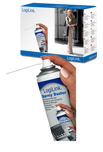 Logilink - Cleaning Duster Spray (400 ml) - Compressed air cleaner - 400 ml