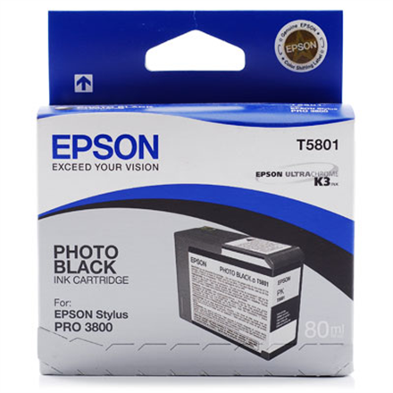 Epson T580100 - Ink cartridge - Photo black