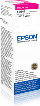 Epson T6643 Ink bottle 70ml - Ink Cartridge - Magenta