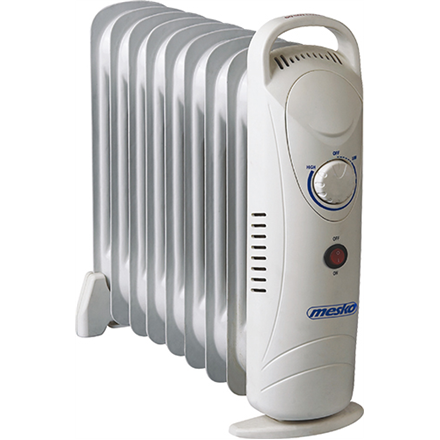 Mesko - MS 7805 - Oil Filled Radiator - 1000 W - White