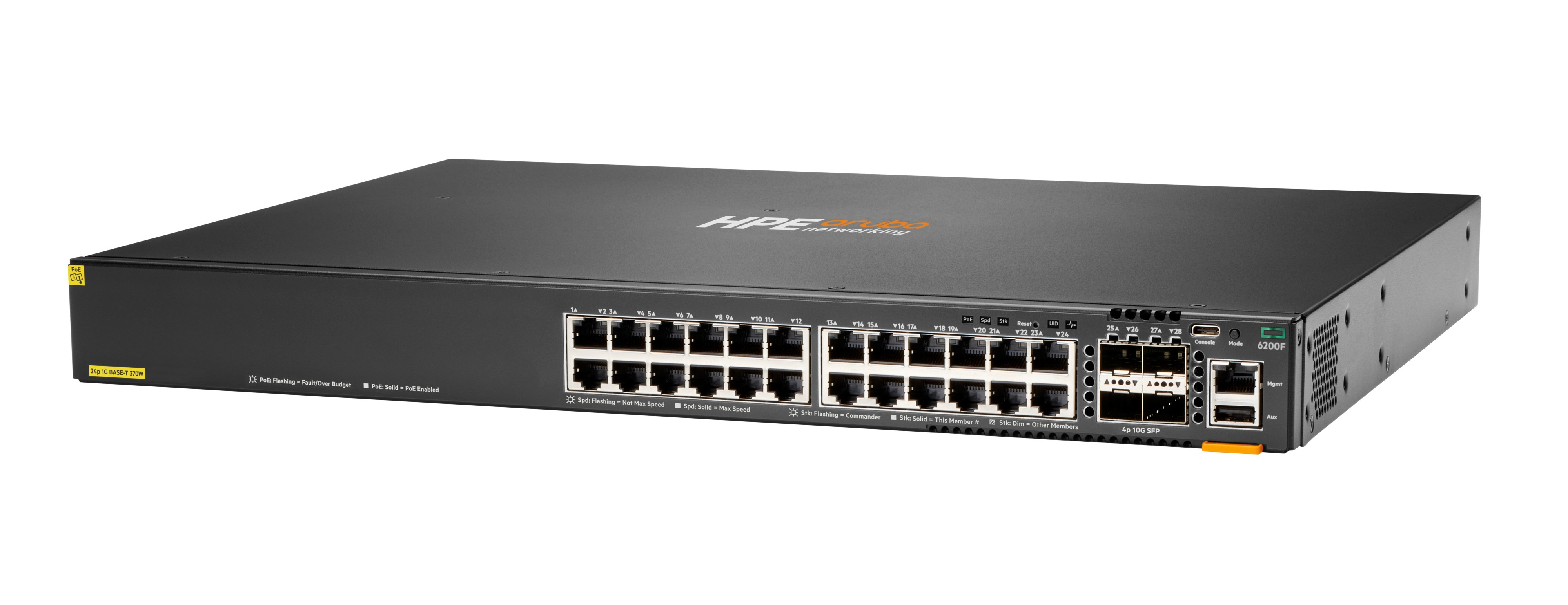 HPE ANW 6200F 24G C4 4SFP+370W Sw EU en