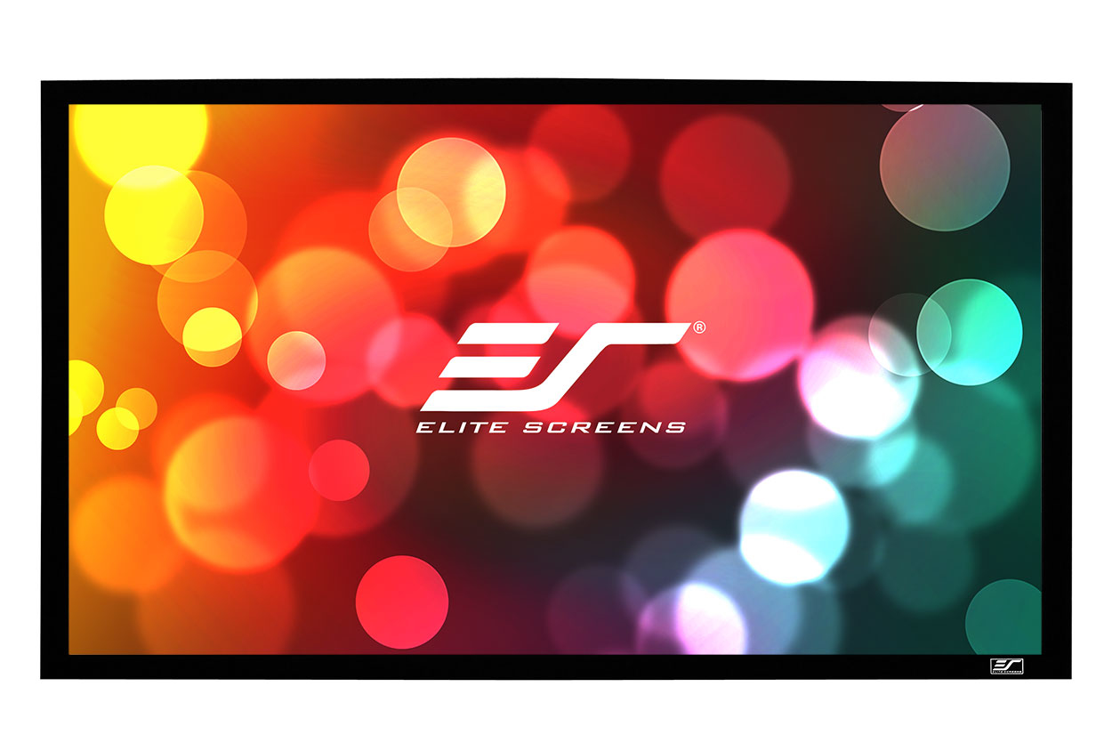 Elite Screens - SableFrame Series - ER100WH1 - Diagonal 100 " - 16:9 - Viewable screen width (W) 221 cm - Black