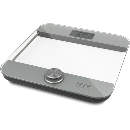 Caso - Body Energy Ecostyle personal scale - 3416 - Maximum weight (capacity) 180 kg - Accuracy 100 g - White/Grey