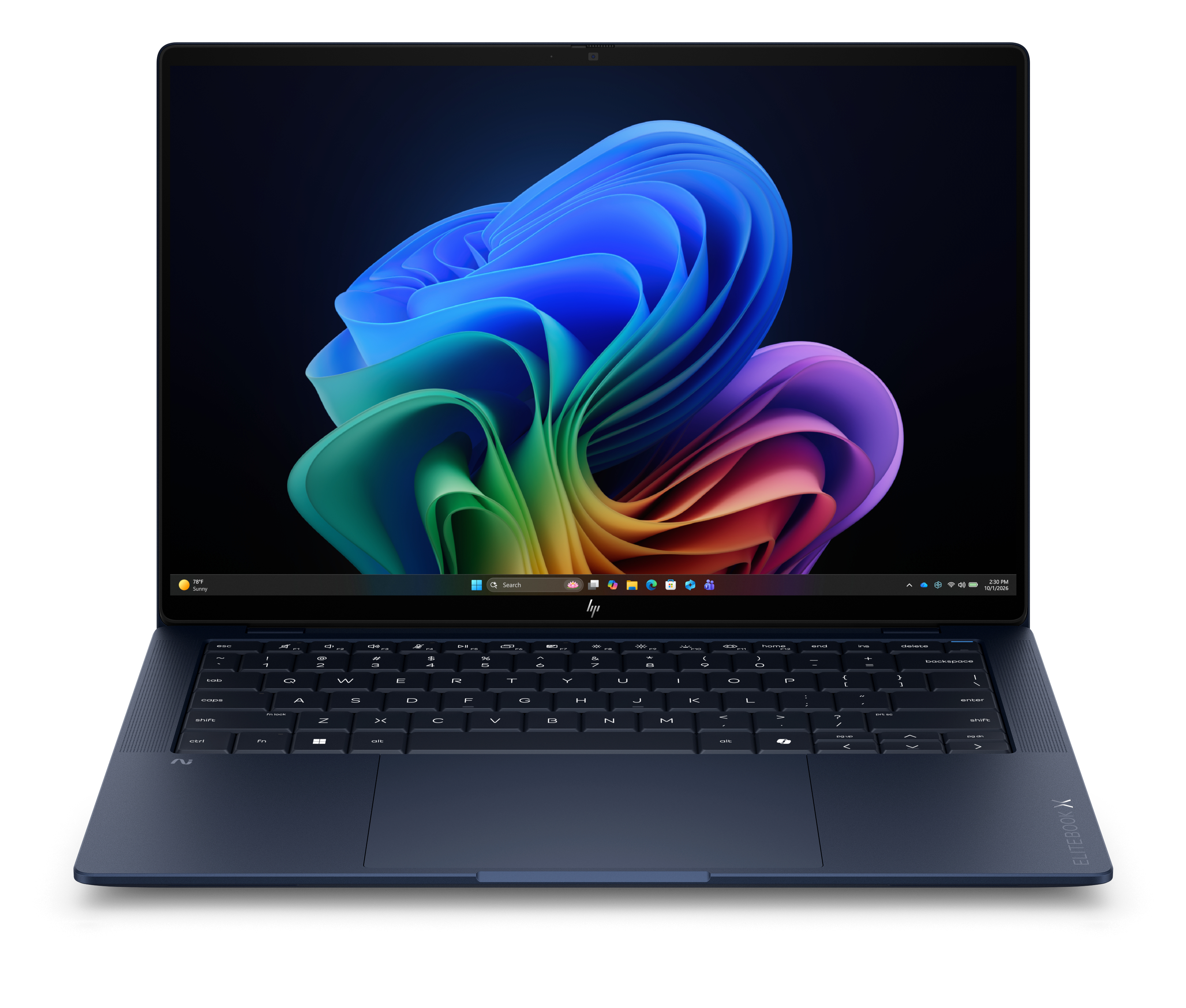 HP EliteBook X G2i 14 - Ultra 7-365H, 32GB (2x16), 512GB SSD, 14“ 1920x1200, 800-nit AG, LBL, Touch , SureView, 5MP IR cam, 5G Modem, US backlit keyboard, 68Wh, Atmospheric Blue, Win 11 Pro, 3 years