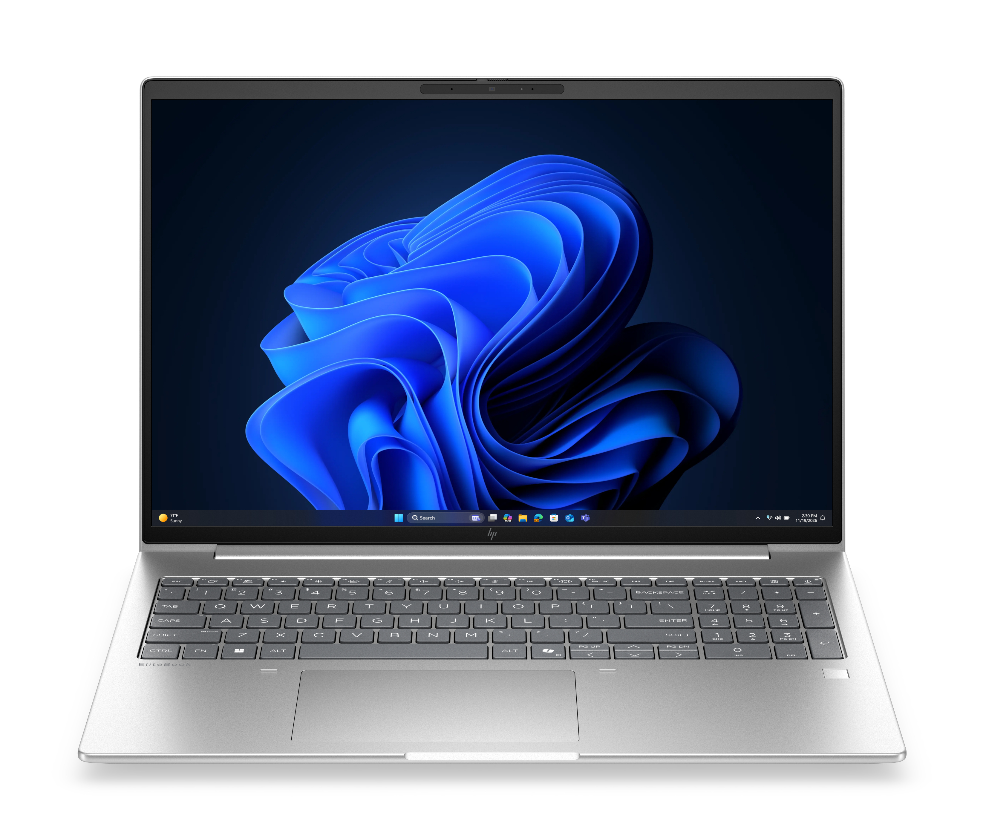 HP EliteBook 6 G2i 16 - Core 5-320, 16GB, 512GB SSD, 16 WUXGA 300-nit AG, 5MP IR cam, NO WWAN-readyness, Smartcard, FPR, ESTONIAN backlit keyboard, 56Wh, Pike Silver, Win 11 Pro, 3 years