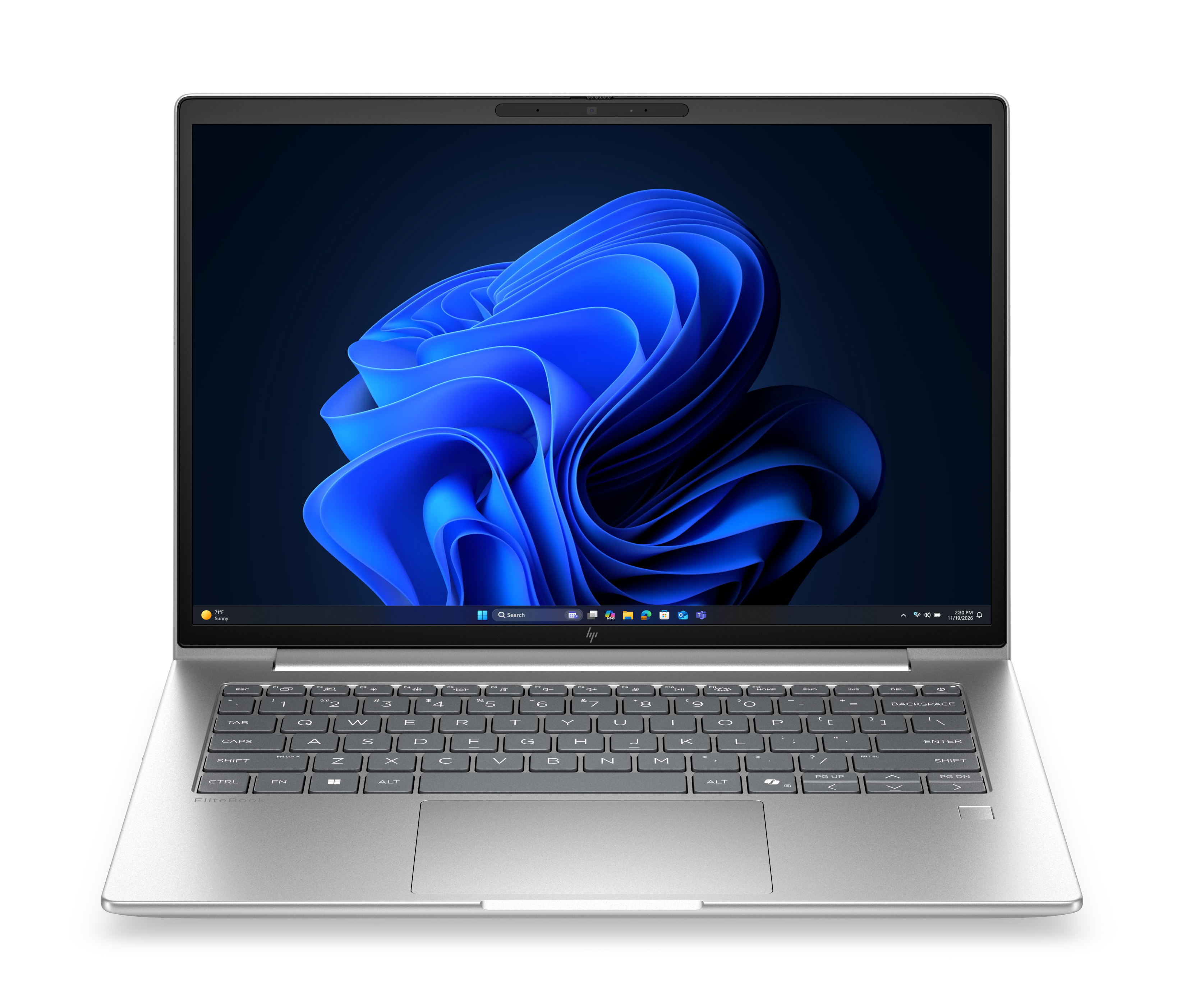 HP EliteBook 6 G2i 14 - Core 5-320, 16GB, 512GB SSD, 14 WUXGA 300-nit AG, 5MP IR cam, NO WWAN-readyness, Smartcard, FPR, US backlit keyboard, 56Wh, Pike Silver, Win 11 Pro, 3 years