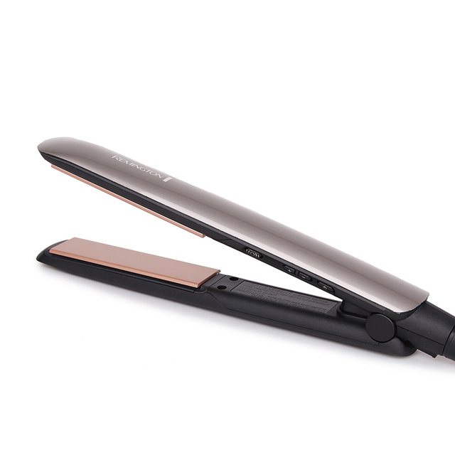 Remington - Hair Straightener - S8590 - Warranty 24 month(s) - Ceramic heating system - Black/ cream
