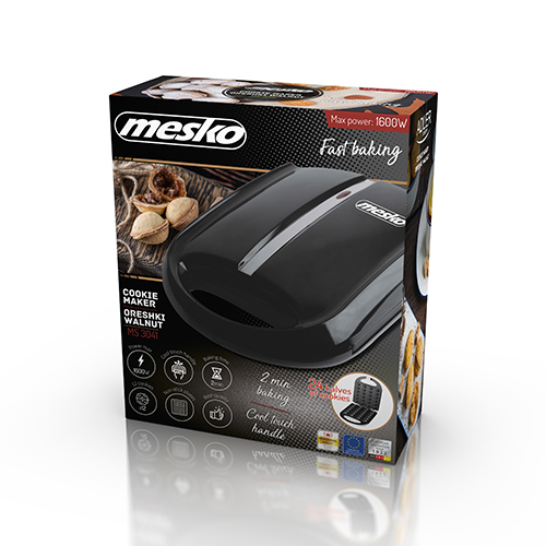 Mesko - Nut maker - MS 3041 - Nut maker - 1600 W - Number of pastry 24 - Nuts