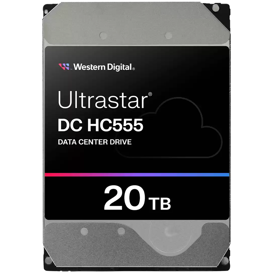HDD Server WD/HGST ULTRASTAR DC HC555 (3.5’’, 20TB, 512MB, 7200RPM, SATA 6Gb/s, 512E SE NP3) SKU: 0B48724