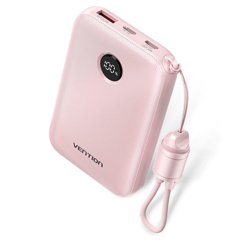 POWER BANK USB 10000MAH 22.5W/PINK FKAP0-C VENTION