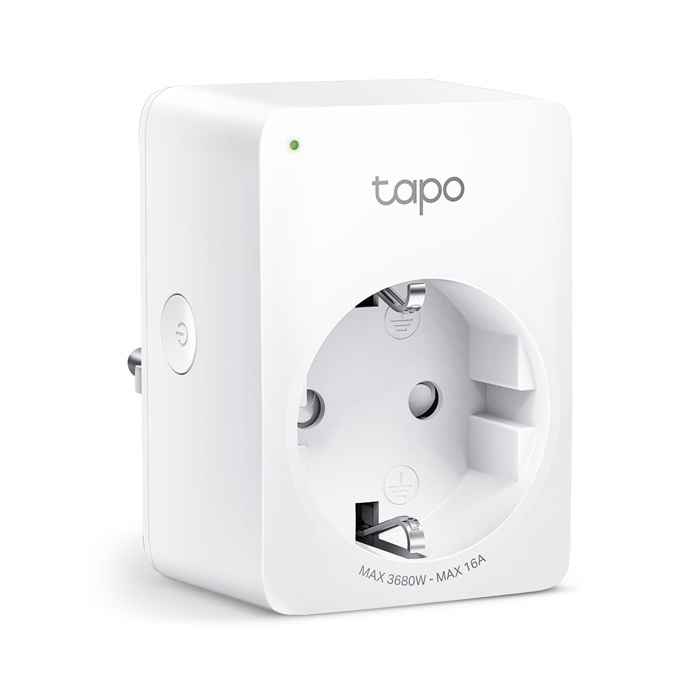 TP-LINK - Mini Smart Wi-Fi Socket - Tapo P110 - White