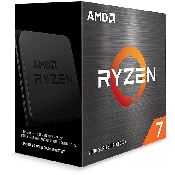 AMD - Ryzen 7 5700X - 3.4 GHz - AM4 - Processor threads 16 - AMD - Processor cores 8