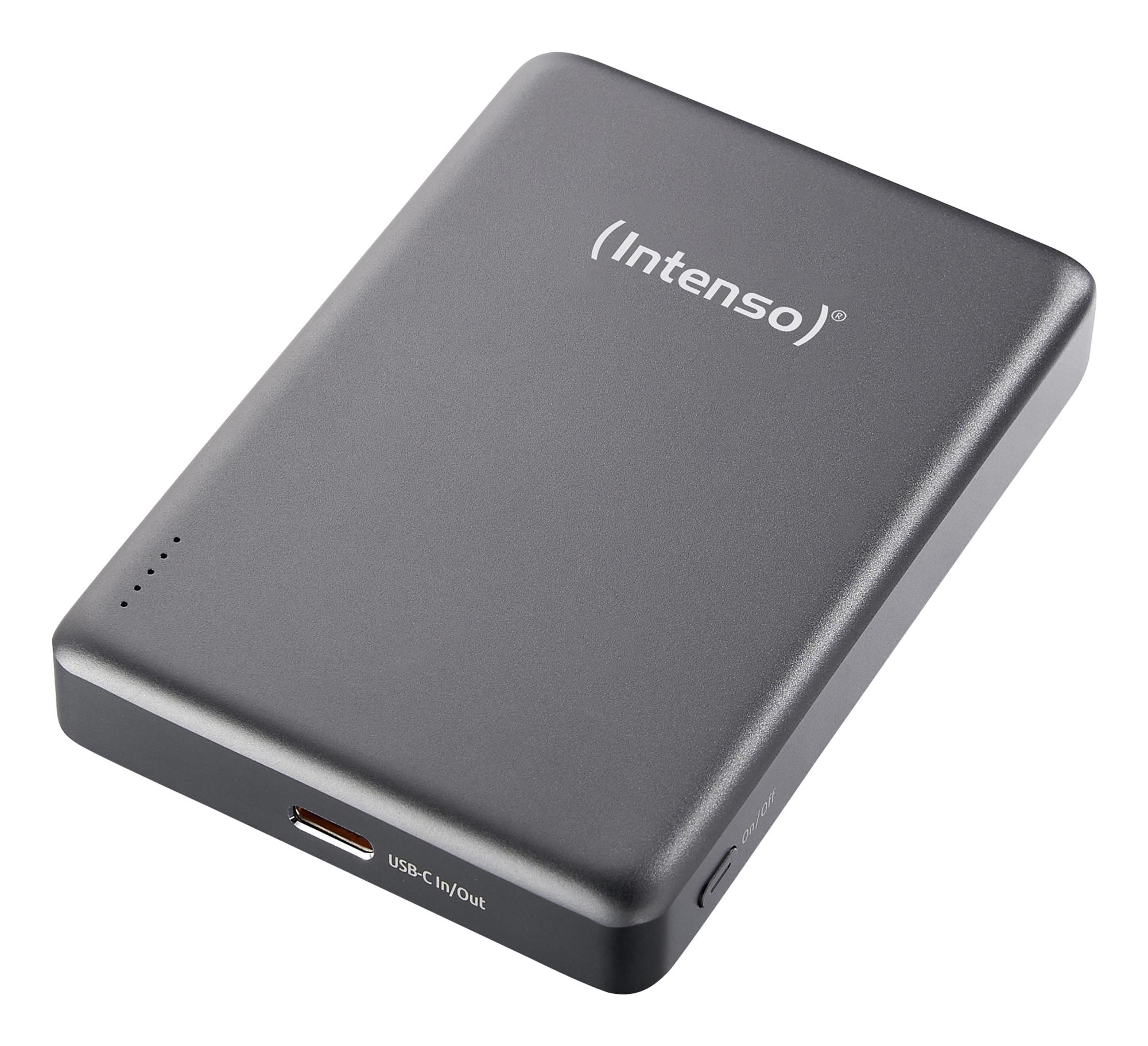 POWER BANK USB 10000MAH MAG/GREY 7344034 INTENSO