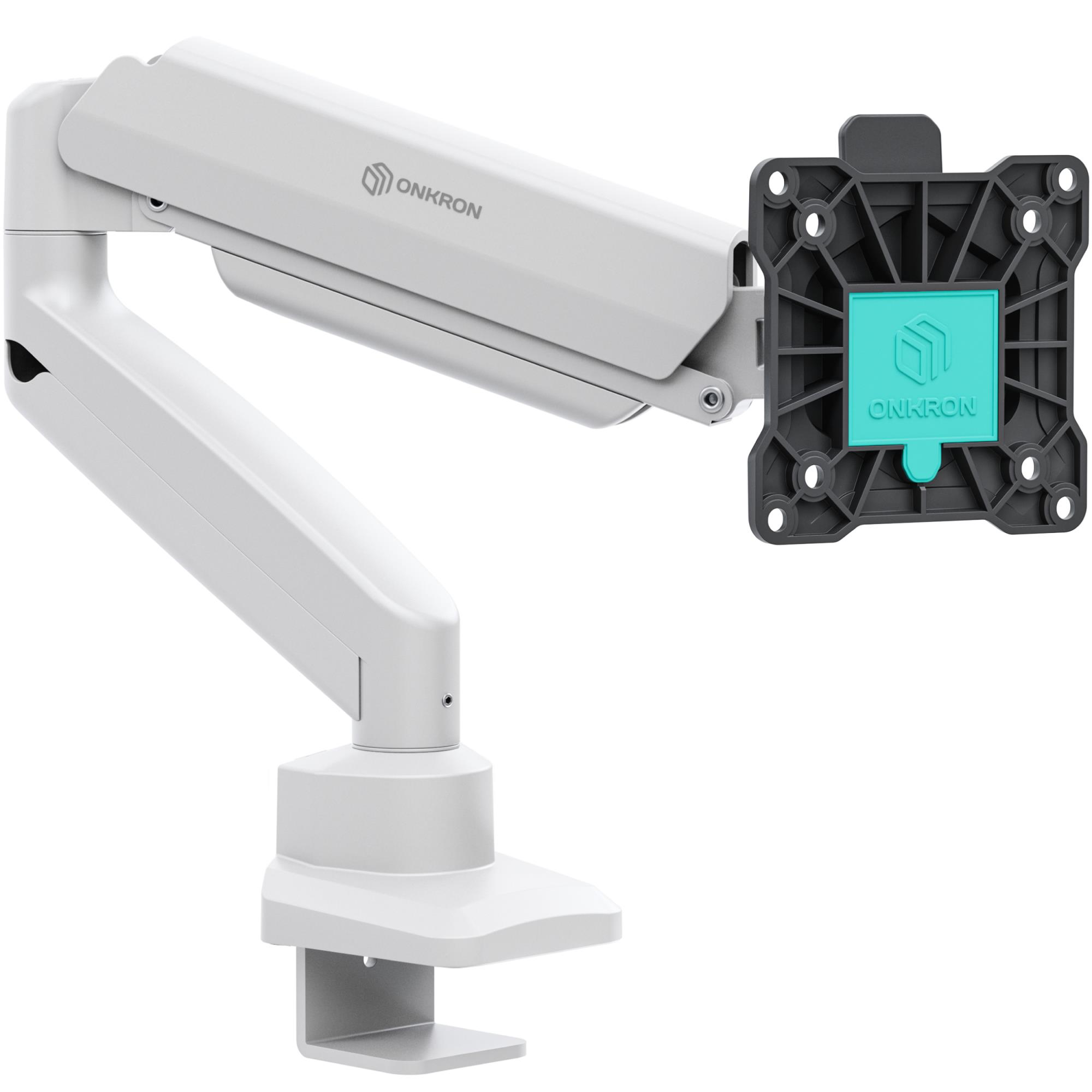 MONITOR ACC DESK MOUNT/13-32" BLK/WHT G80-BW ONKRON
