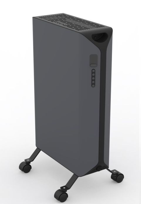Duux Edge Oil Heater - Oil Heater - 2000 W - Suitable for rooms up to 20 m² - Gray