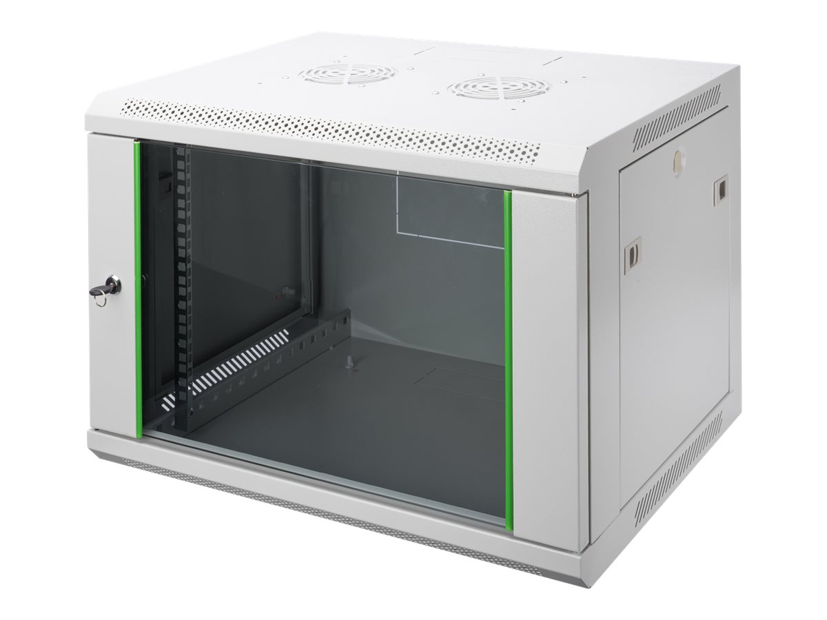 Digitus - Wall Mounting Cabinets Dynamic Basic Series - DN-19 09-U-EC - 60 x 45 cm - Grey