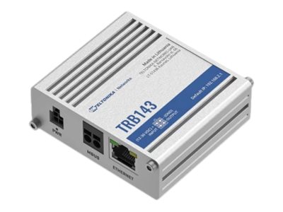 Teltonika - LTE Cat 4 M-Bus - TRB143 - 10/100/1000 Mbit/s - Mesh Support No - MU-MiMO No - 4G