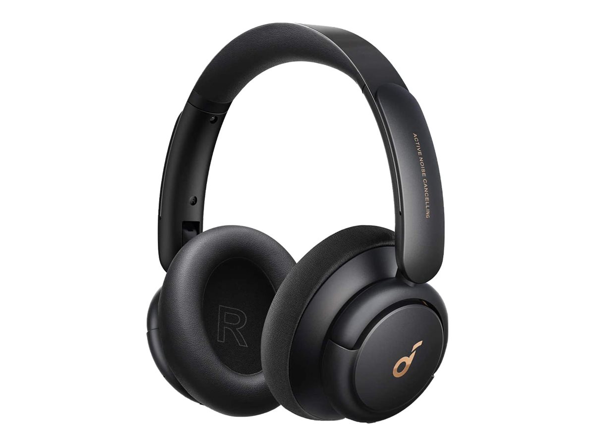 Anker Soundcore - Headphones - Life Q30 - Bluetooth - Over-ear - Microphone - Black - Noise canceling