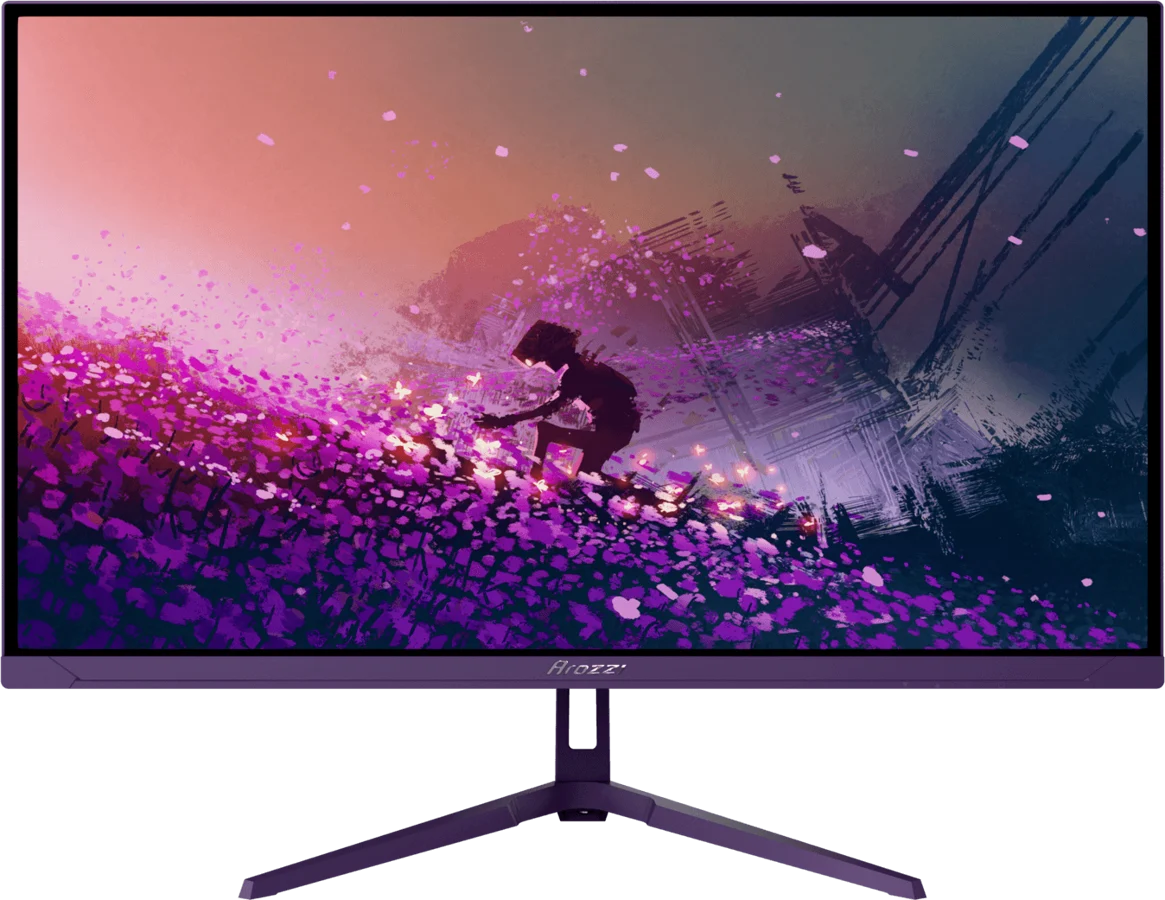 Arozzi - Nova - 27 " - IPS - QHD - 16:9 - 180 Hz - 1 ms - 2560 x 1440 pixels - 350 cd/m² - HDMI ports quantity 2 - Purple