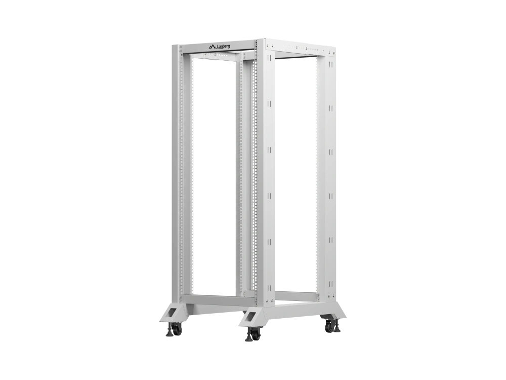 Lanberg Open Rack 19" 27U 600X800 - OR01-6827-S - Grey