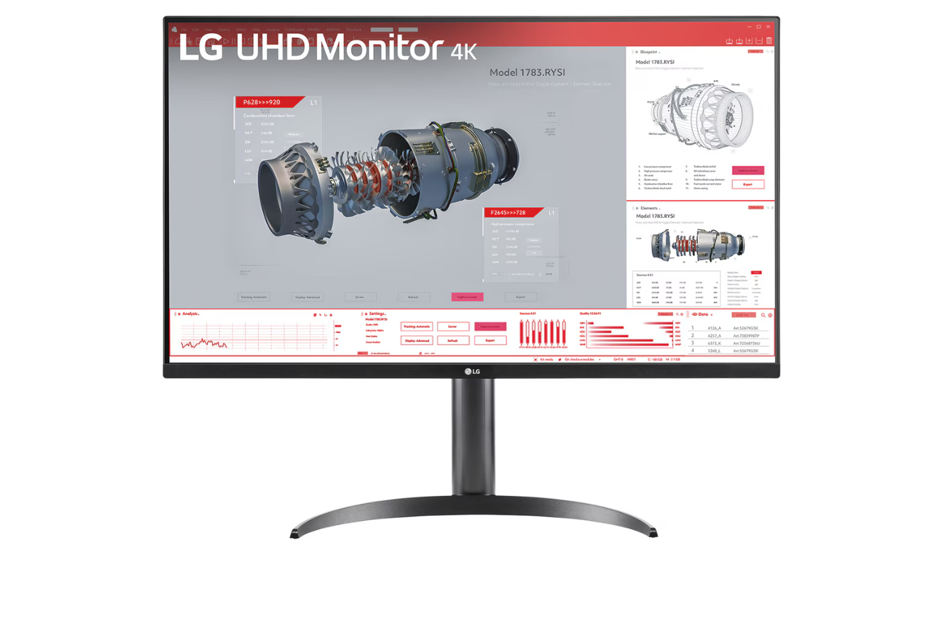 LG - 32BR55UK-B - 31.5 " - VA - UHD - 16:9 - 60 Hz - 4 ms - 3840 x 2160 pixels - 250 cd/m² - HDMI ports quantity 2