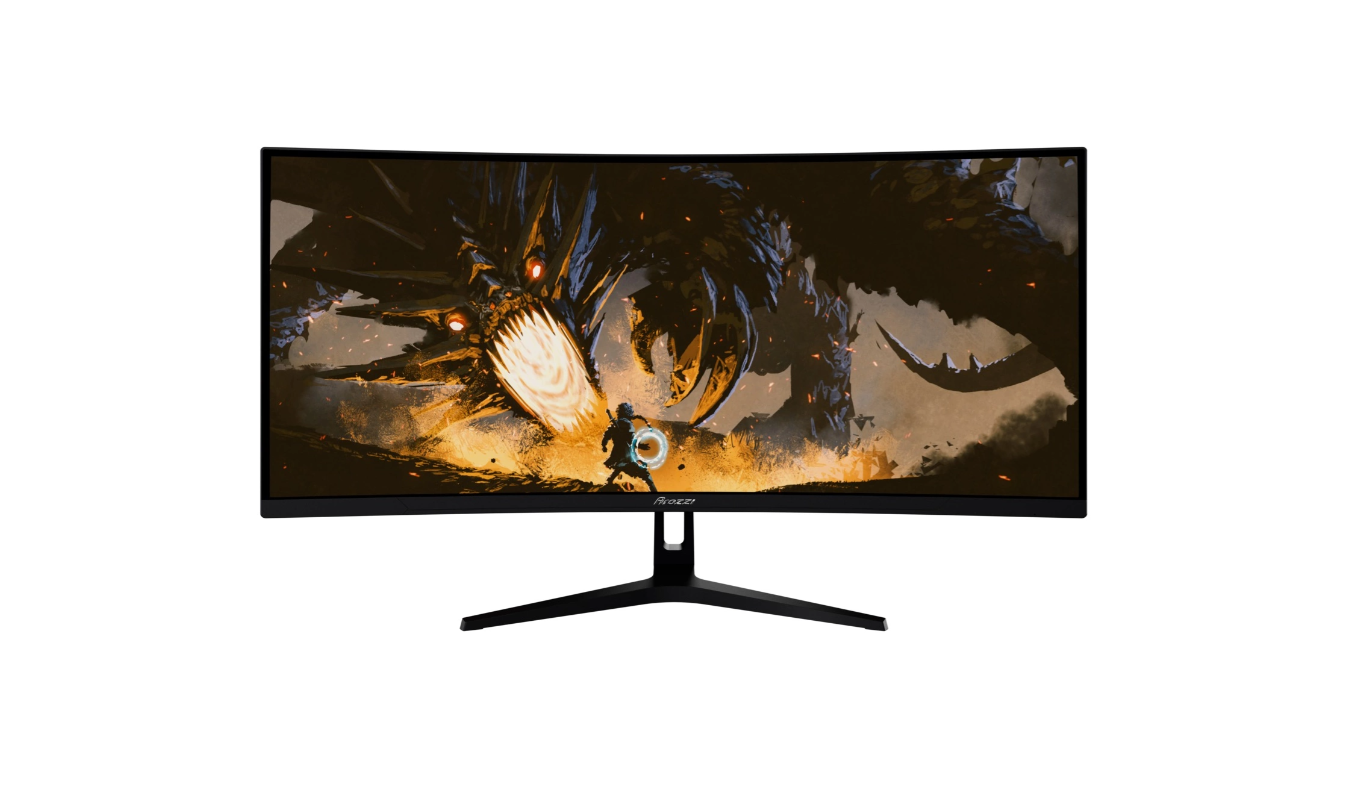 Arozzi - Nova - 34 " - VA - QHD - 21:9 - 165 Hz - 1 ms - 3440 x 1440 pixels - 350 cd/m² - HDMI ports quantity 2 - Black