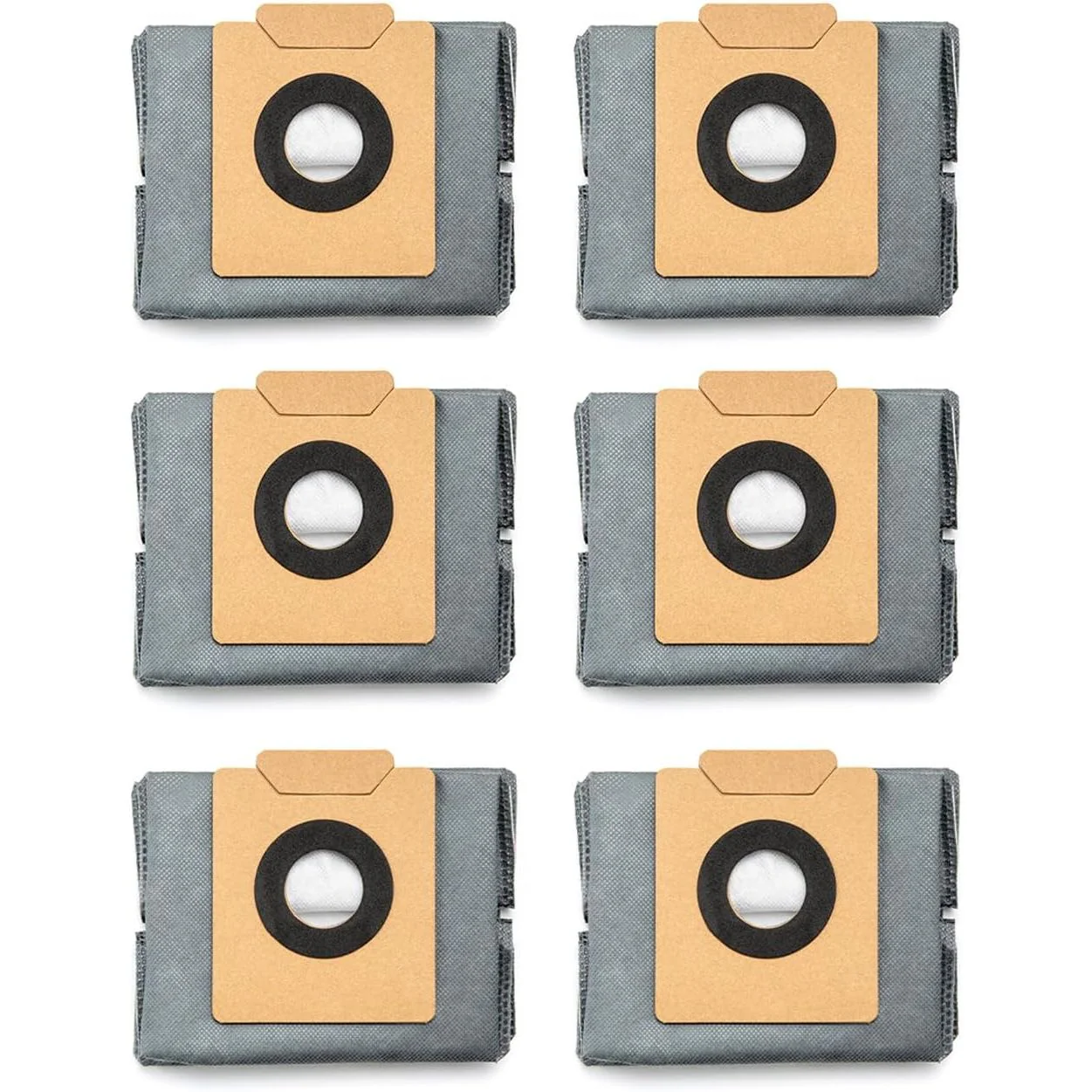 Anker Eufy - 2.5L Capacity Dust Bags Compatible with X10 Pro Omni Robot Vacuum - T29F70A2 - 6 pc(s) - Gray